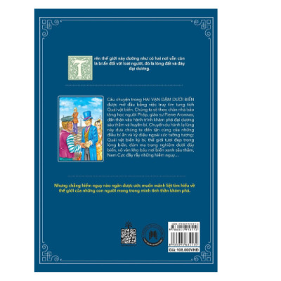 Danh Tác Trong Nhà Trường - Hai Vạn Dặm Dưới Biển (Tái Bản 2024) (HH)