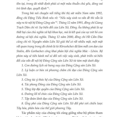 Tính trước nguy cơ - Suy ngẫm sau 20 năm Đảng Cộng sản Liên Xô mất đảng (bản in 2024)