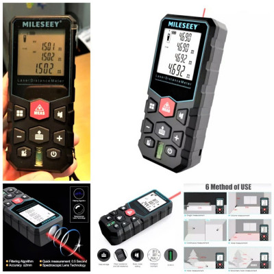 Đèn Ôp Trần Máy Đo Khoảng Cách Bằng Tia Laser 40M – Mẫu Mới Chính Xác, Siêu Bền!