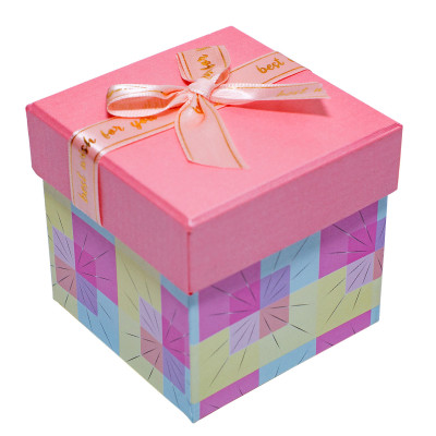 Hộp quà Vuông V015 - 8 x 8 x 8 cm - Giao mẫu ngẫu nhiên