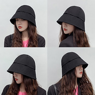 Mũ Bucket Thời Trang Unisex, Nón Bucket Trơn, Nón Vành Tròn Cụp Cực Swag Siêu Ngầu MD06