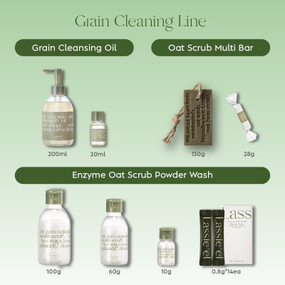 Bộ travel kit 3 sản phẩm làm sạch da Lassie