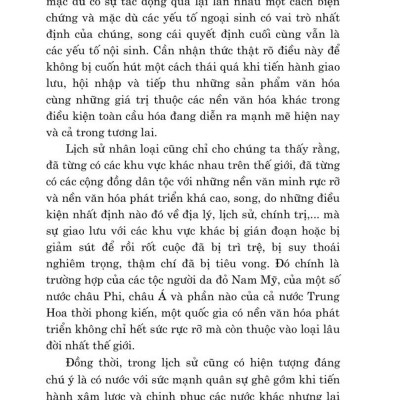 Trụ cột văn hóa một góc nhìn - bản in 2024