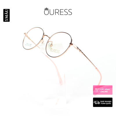 Gọng kính cận 9055 chất liệu titan thời trang mắt kính OURESS nam nữ siêu nhẹ siêu bền