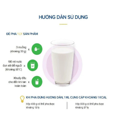 BỘ 2 LON SỮA BỘT VINAMILK CANXIPRO 400G