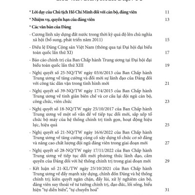 Sổ tay Đảng viên bìa giả da - bản in 2024