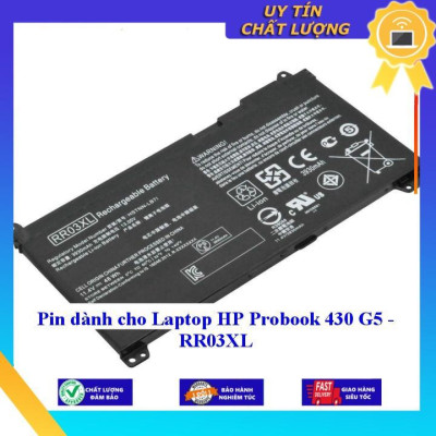 Pin dùng cho Laptop HP Probook 430 G5 - RR03XL - Hàng Nhập Khẩu New Seal