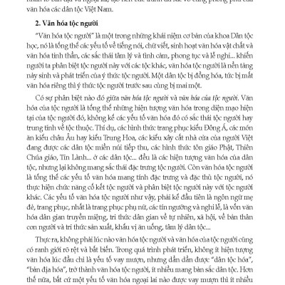 Tộc Người Và Văn Hóa Việt Nam (Tái bản 2025)