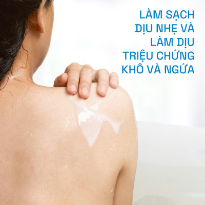 Bộ Sữa tắm dưỡng ẩm cho viêm da cơ địa Cetaphil Pro AD Derma Wash 295ml + Sữa dưỡng ẩm dịu lành cho viêm da cơ địa CETAPHIL PRO AD DERMA SKIN RESTORING MOISTURIZER 145ml