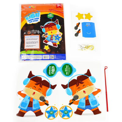 Lồng đèn trung thu Happy Kibu - Lồng đèn sáng tạo - Kibu thông minh âm nhạc