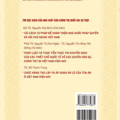 Án Lệ Việt Nam (Sách chuyên khảo, xuất bản lần thứ 2)