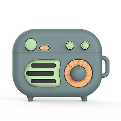 Bao Case Cho Airpods Pro Hình Radio Retro - Hàng chính hãng / Hàng nhập khẩu