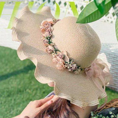 Nón rộng vành đi biển chống nắng UV Mũ rộng vành đi biển - dona21050406