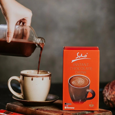 Bột chocolate nguyên chất Scho Red Heart 170g/hộp 