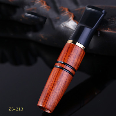 Tẩu Lọc Thuốc Cầm Tay ZB-213 Vỏ Gỗ Đàn Hương Cao Cấp