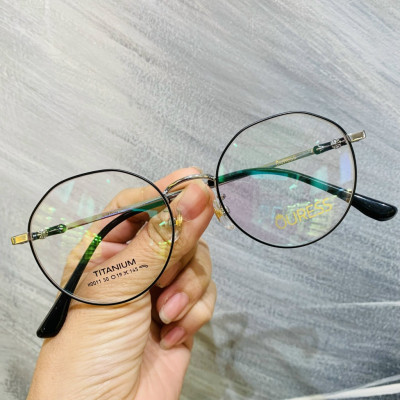 Gọng kính cận H0011 và 5201321 chất liệu titan thời trang mắt kính OURESS nam nữ siêu nhẹ siêu bền