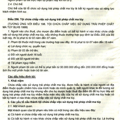 Phương Pháp Định Tội Danh Với 538 Tội Danh Trong Bộ Luật Hình Sự Năm 2015, Được Sửa Đổi, Bổ Sung Năm 2017