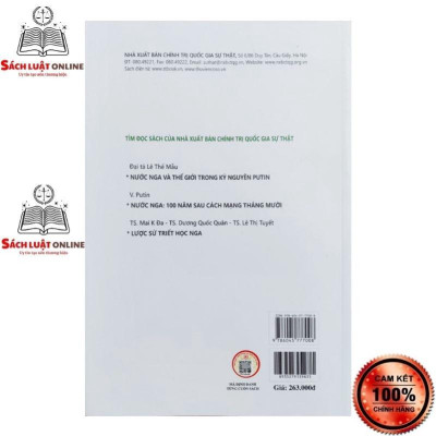 Sách - Nước Nga hồi sinh - Sức mạnh và mục đích trong một trật tự toàn cầu mới