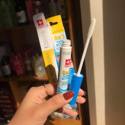 Dưỡng mi Eveline 8in1 - Dưỡng dài dày cong mi Eveline 8in1