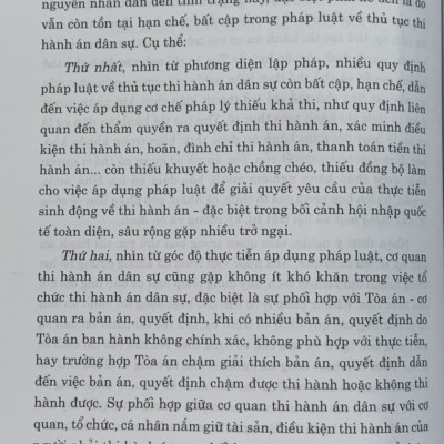 Sách - Pháp Luật Về Thủ Tục Thi Hành Án Dân Sự