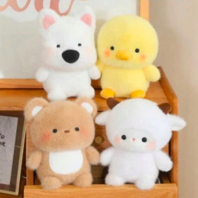 Thú nhồi bông động vật mini đáng yêu - Size 22cm - Quà tặng gấu bông êm mịn cho bé.