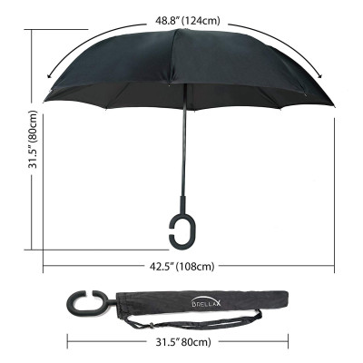 Ô Dù Mở Ngược Chuyên Dùng Cho Ô Tô Thiết Kế Thông Minh - Hàng chính hãng