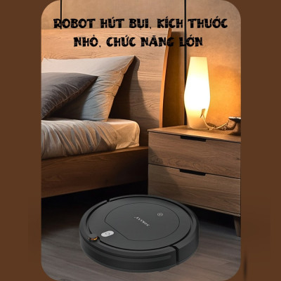 Robot hút bụi lau sàn thông minh SOKANY SK-13017 máy hút bụi dành cho gia đình, điều khiển từ xa, hút bụi tự động - HÀNG CHÍNH HÃNG
