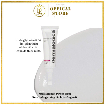 Kem dưỡng chống lão hóa vùng mắt Dermalogica Multivitamin Power Firm 15ml