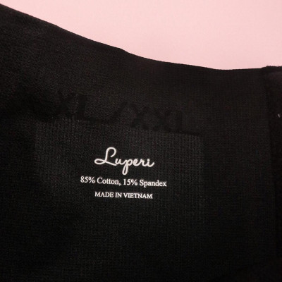 Quần Gel Bụng Cao Cấp LUPERI LU3GEL107 Dệt Từ Sợi Dệt Quây Không Đường May Mềm Thoáng Khí