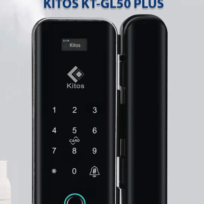 Khóa cửa thông minh điều khiển từ xa Kitos KT-GL50 Plus cho cửa kính