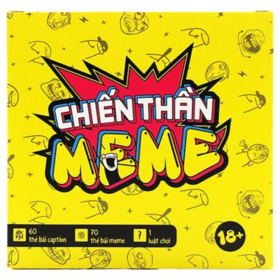 Boardgame Thẻ Bài Chiến Thần Meme - BGV