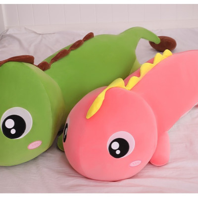 Gấu bông khủng long đuôi tim hàng cao cấp vải nhung co giãn 4 chiều