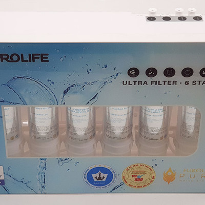 Máy Lọc Nước Trực Tiếp 6 Cấp Độ Lọc Eurolife EL-UF6 - Hàng Chính Hãng