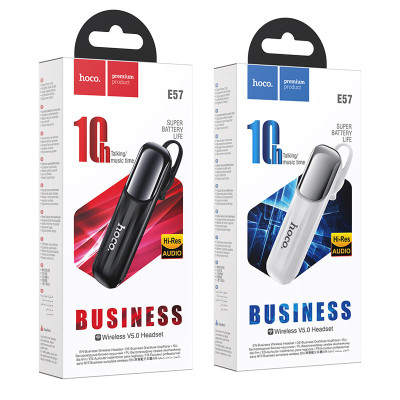 Tai nghe bluetooth Hoco E57 Essential V5.0 Dùng liên tục 10H (Hàng chính hãng)