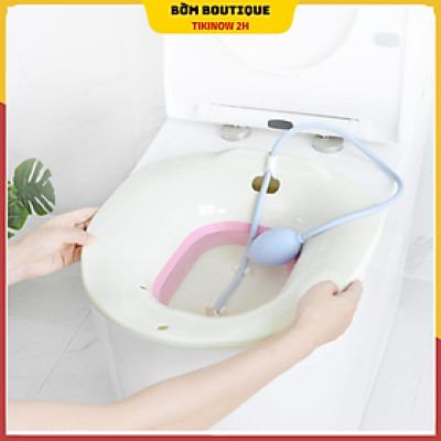 Bồn vệ sinh cho phụ nữ mang thai và người già Tiện Lợi kèm Vòi xịt phụ khoa