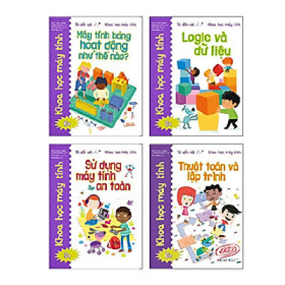 Sách - Tớ Đến Với Khoa Học Máy Tính (Bộ 4 cuốn)