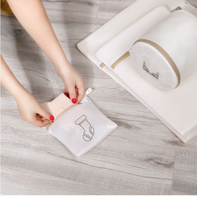 Combo 6 túi giặt 3 lớp bảo vệ quần áo, đồ lót dùng cho máy giặt chính hãng Dododios