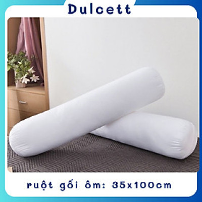 Ruột Gối Ôm cao cấp kích thước 35x100cm. Bông gòn tinh khiết an toàn cho sức khỏe.