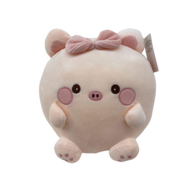 Đồ Chơi Thú Nhồi Bông - Heo Nơ Hồng 30 cm SWEET HEART PLUSH AH23003/30