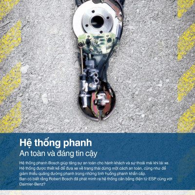 Bố Thắng Trước Toyota Fortuner 2.5 (-2016) Fortuner 2.7 (-2012) Fortuner 3.0 (-2008) - Bosch BP 1415