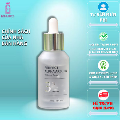 Serum Dưỡng Ẩm  Trắng Da Chống Lão Hóa 30ml - Perfect Arbutin Whitening 3%
