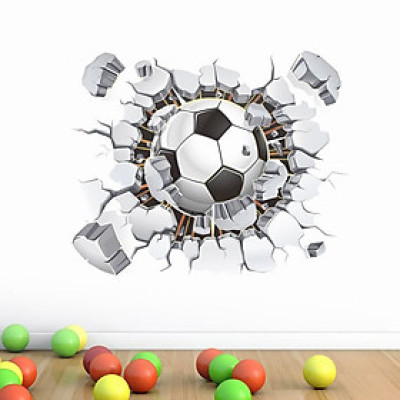 Decal dán tường Quả bóng 3D AmyShop DCS042
