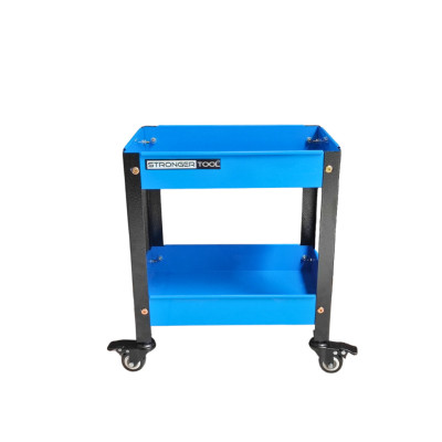 Xe đẩy dụng cụ mini 2 tầng thép sơn tĩnh điện