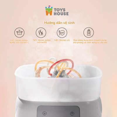 Lục lạc xúc xắc đồ chơi tập cầm cho bé - nhựa mềm kết hợp gặm nướu cho bé ToysHouse 822-86