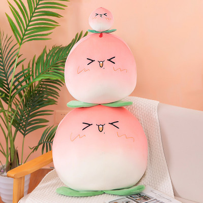 Thú bông trái đào, quả đào tiên chibi dễ thương siêu mềm mịn (10cm--->45cm) Gối ôm trái đào đáng yêu, quả đào siêu cute hàng cao cấp chất lượng cao, an toàn cho người sử dụng