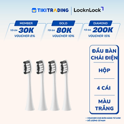 Bộ 4 Đầu Bàn Chải Điện LocknLock