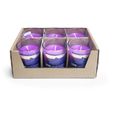 Hộp 6 ly nến thơm votive Eden Candle FTRAMART EDC0016 Lavender (Hương oải hương)
