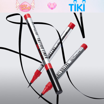 [MAYBELLINE NEW YORK] Bút Kẻ Mắt Nước Đậm Màu 48h Không Lem Trôi Hoàn Hảo Tattoo Liner 48h Liquid Pen 1g