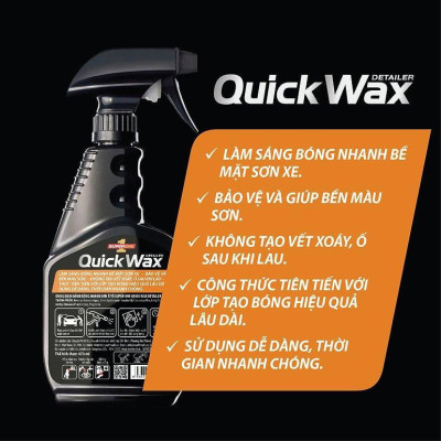 Dung Dịch Đánh Bóng Nhanh Sơn Ô Tô SUPERONE Quick Wax Detailer - Exterior SOUTHWALL A202