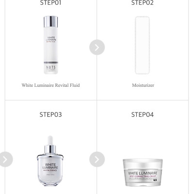 Kem dưỡng ẩm và trắng da NoTS White Luminaire Spot Correcting Cream 30g